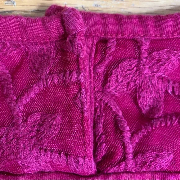 baby Gap Burgundy Crewneck Long Sleeved Shirt Toddler Girl Size 3 - Picture 5 of 11